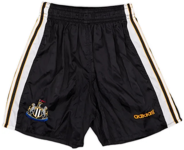 adidas 1997-99 Newcastle Home Shorts - 6/10 - (S)