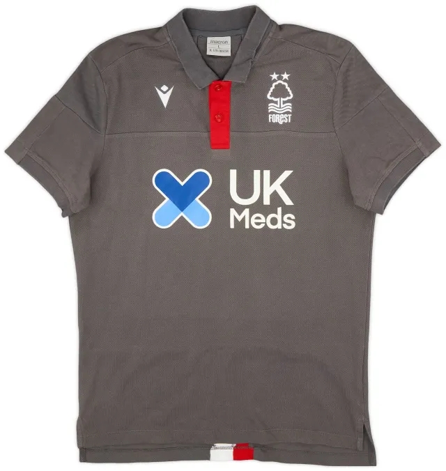 2019-20 Nottingham Forest Macron Polo Shirt - 8/10 - (L)
