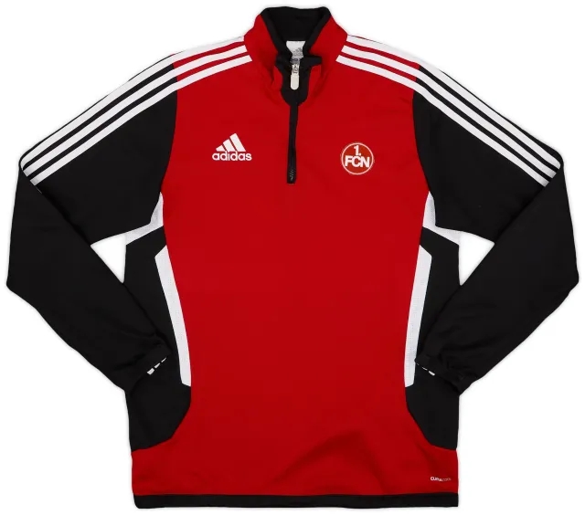 2011-12 Nurnberg adidas 1/4 Zip Drill Top - 8/10 - (XL.Boys)