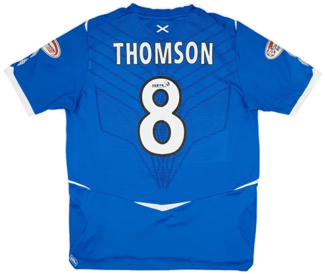 Umbro 2008-09 Rangers Home Shirt Thomson #8 - 7/10 - (L)