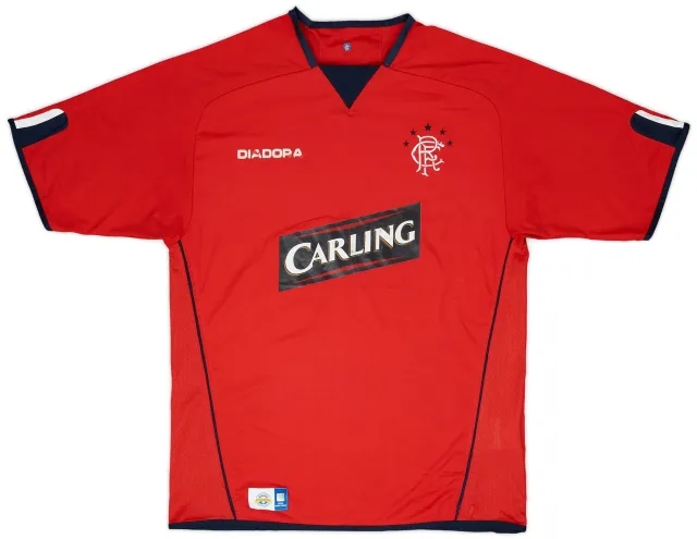 Diadora 2004-05 Rangers Third Shirt - 5/10 - (L)
