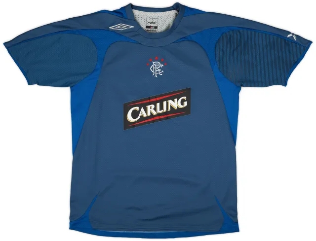2006-07 Rangers Umbro Training Shirt - 8/10 - (M)