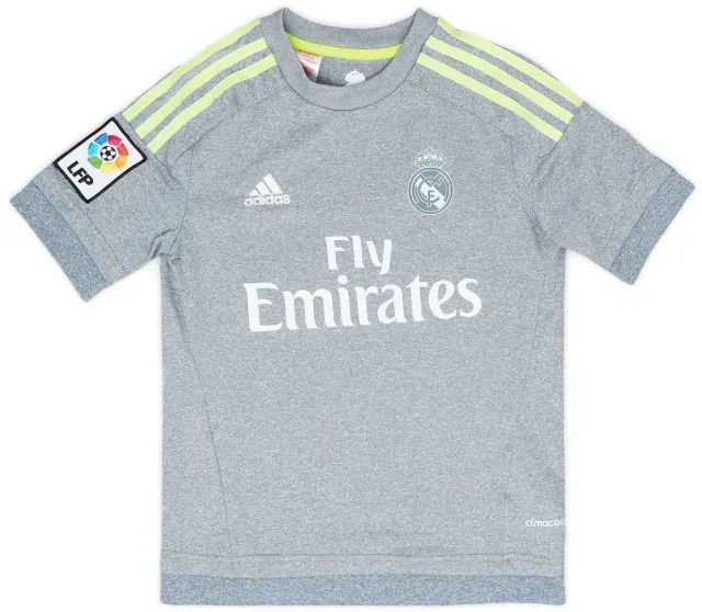 adidas 2015-16 Real Madrid Away Shirt - 9/10 - (S.Boys)