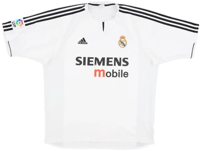 adidas 2003-04 Real Madrid Home Shirt - 5/10 - (XL)