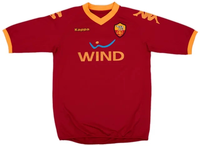 Kappa 2009-10 Roma Home Shirt - 6/10 - (XL.Boys)