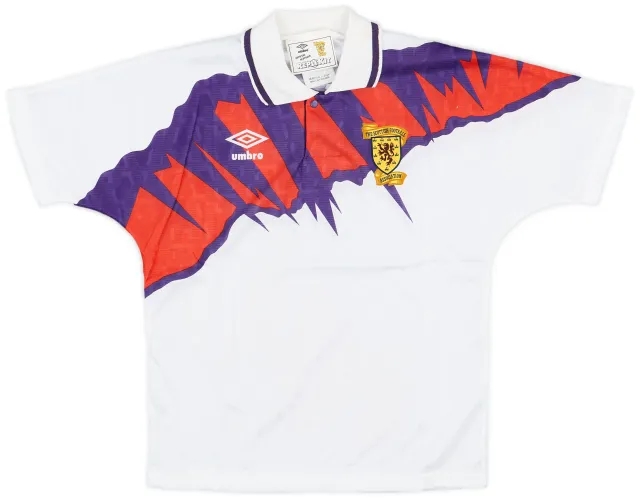 Umbro 1991-93 Scotland Away Shirt - 7/10 - (L.Boys)
