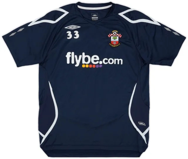 2008-09 Southampton Player Issue Umbro Training Shirt #33 - 9/10 - (S)
