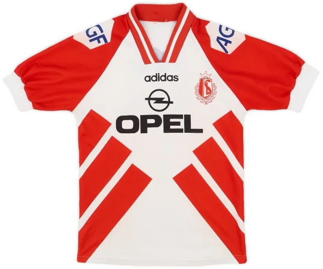adidas 1994-95 Standard Liege Home Shirt - 6/10 - (S)