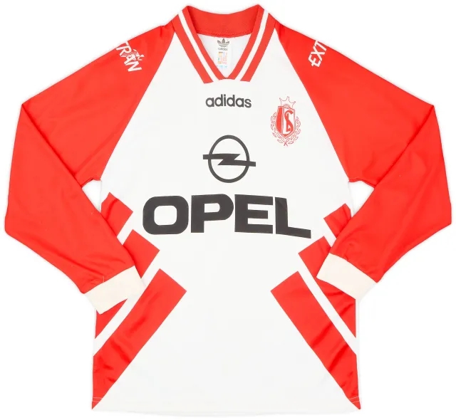 adidas 1994-95 Standard Liege Home L/S Shirt - 9/10 - (S)