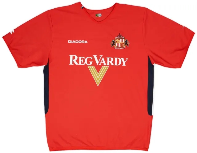 2004-05 Sunderland Diadora Training Shirt - 8/10 - (M)