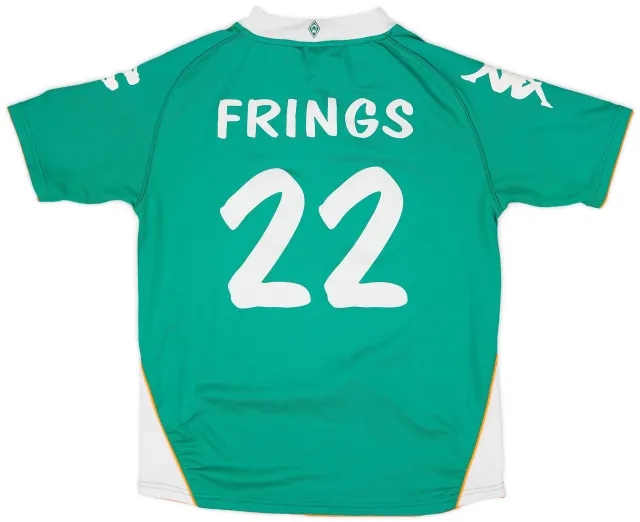 Kappa 2007-08 Werder Bremen Home Shirt Frings #22 - 6/10 - (YXXL)