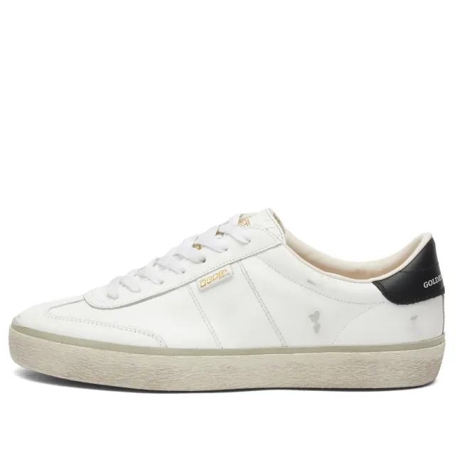 Golden Goose Men's Soul-Star Leather Sneaker White/Black