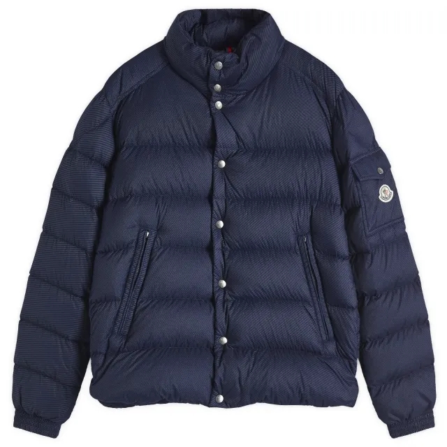Moncler Men's Lule Nylon Jacket Navy
