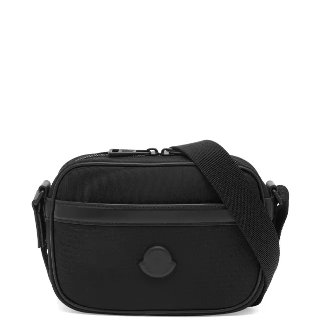 Moncler Men's Nylon Cordura Sleeve Body Bag Black