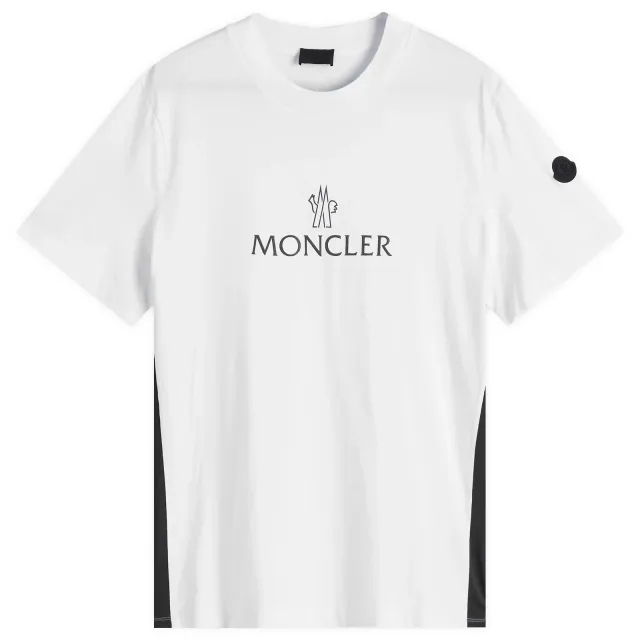 Moncler Men's Moncler Men's Archive Logo T-Shirt White