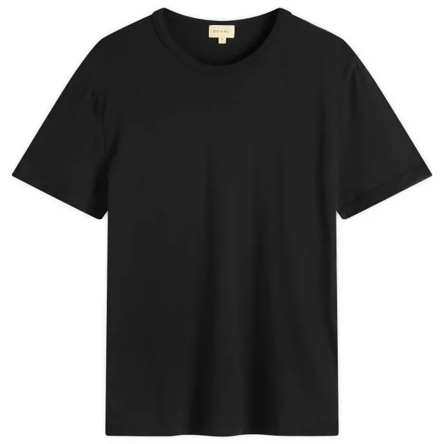 DONNI. Women's Jersey Relaxed T-Shirt Jet