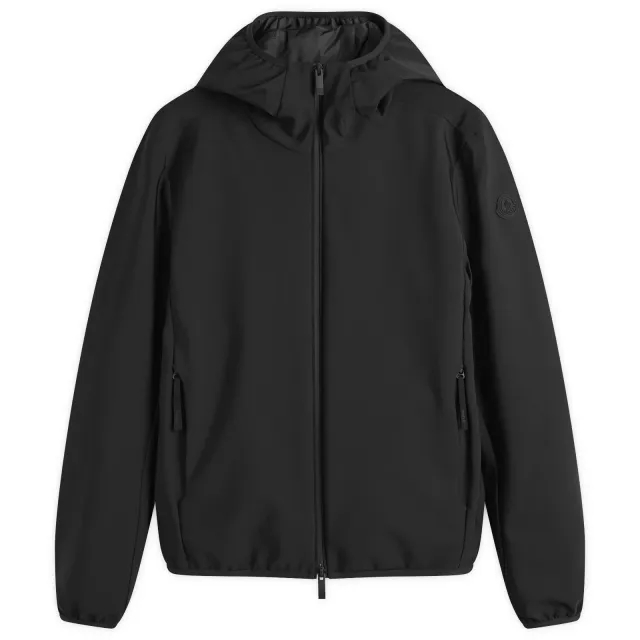 Moncler Men's Soft Shell Leger Chalves Jacket Black