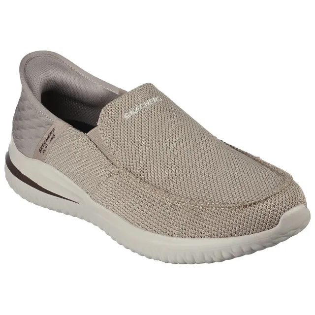Skechers Men's Slip-ins: Delson 3.0 - Cabrino Sneaker in Taupe
