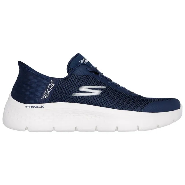 Skechers Women's Slip-ins: GO WALK Flex - Grand Entry Sneaker in Navy Blue/White