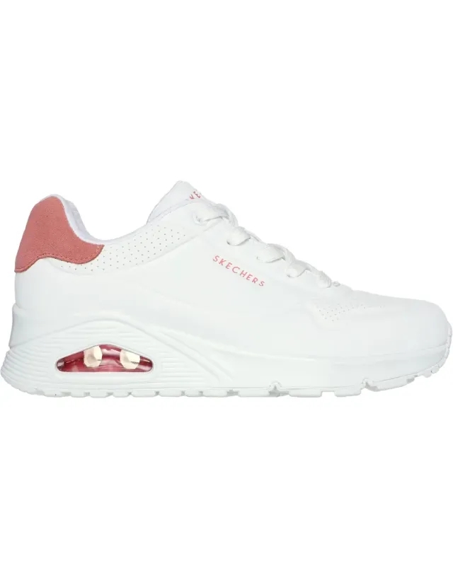 Skechers Uno - Pop Back Shoes In White