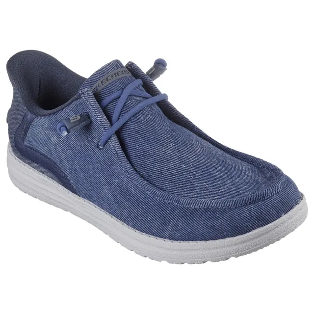 Skechers Men's Slip-ins Relaxed Fit: Melson - Coronado Sneaker in Denim