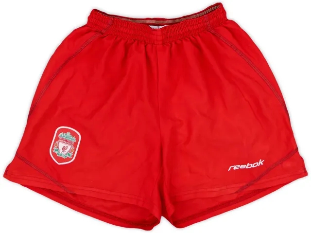 Reebok 2002-04 Liverpool Home Shorts - 7/10 - (M.Boys)