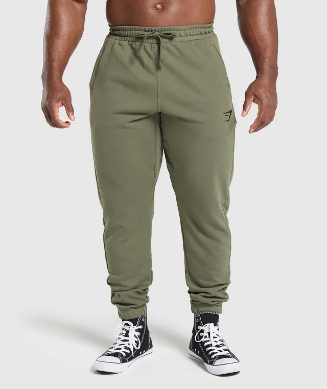 Asics Essential Oversized Joggers - Base Green