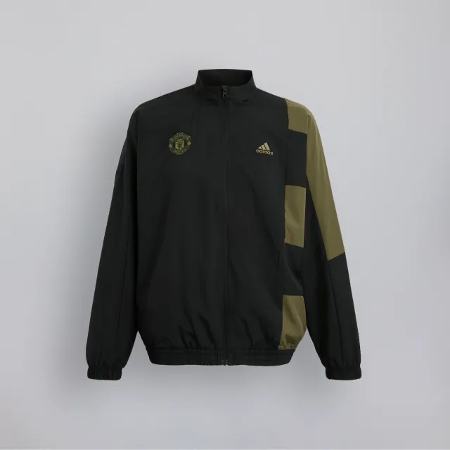 Manchester United Adidas Mens Sportswear Colorblock Tracksuit Black