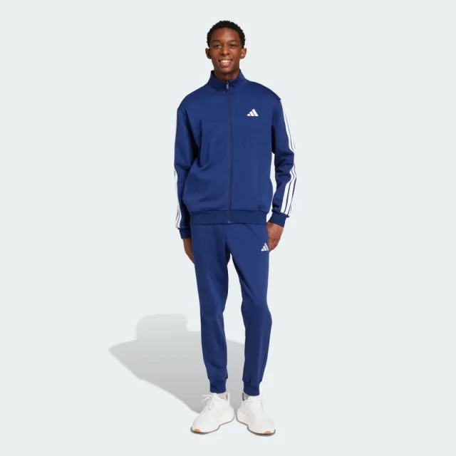 adidas Sportswear Basic 3-Stripes Fleece Track Suit