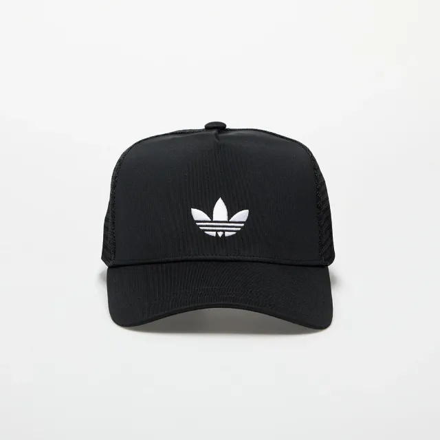 adidas Originals Cap Adidas Adicolor Classic Curved Foam Trucker Cap Black Osfw