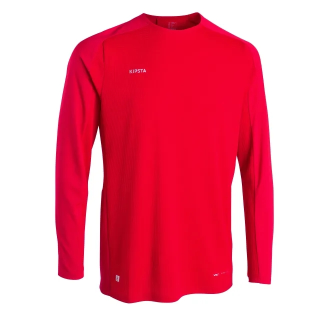 Kipsta Long-Sleeved Football Shirt Viralto Club - Red