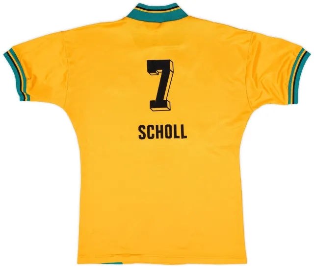adidas 1993-96 Bayern Munich Away Shirt Scholl #7 - 8/10 - (S)