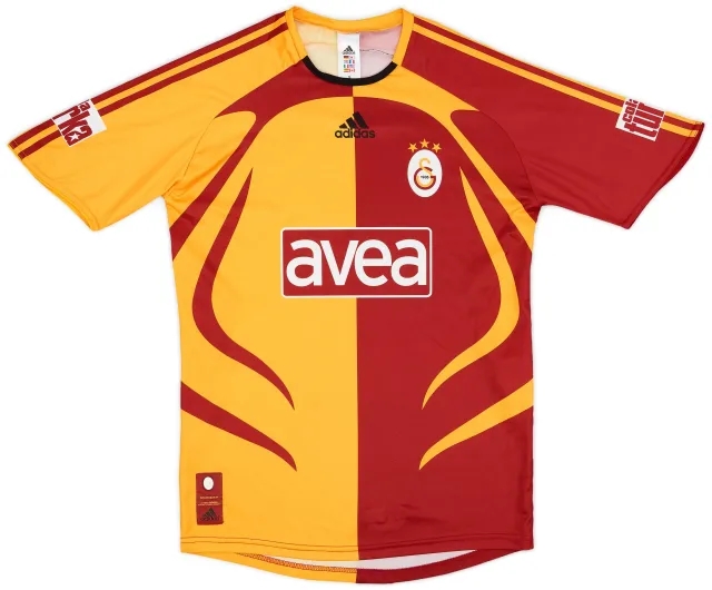 adidas 2007-08 Galatasaray Home Shirt - 7/10 - (S)