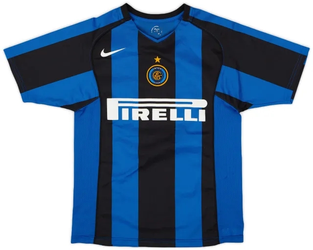 Nike 2004-05 Inter Milan Home Shirt - 6/10 - (M.Boys)
