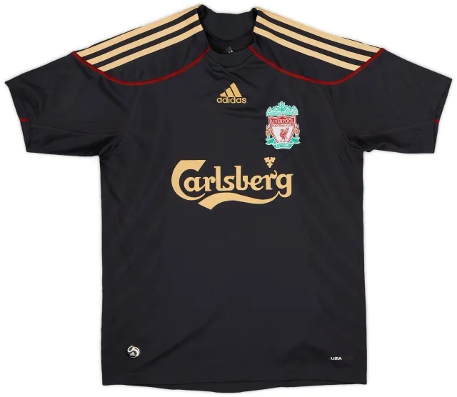 adidas 2009-10 Liverpool Away Shirt - 8/10 - (L.Boys)