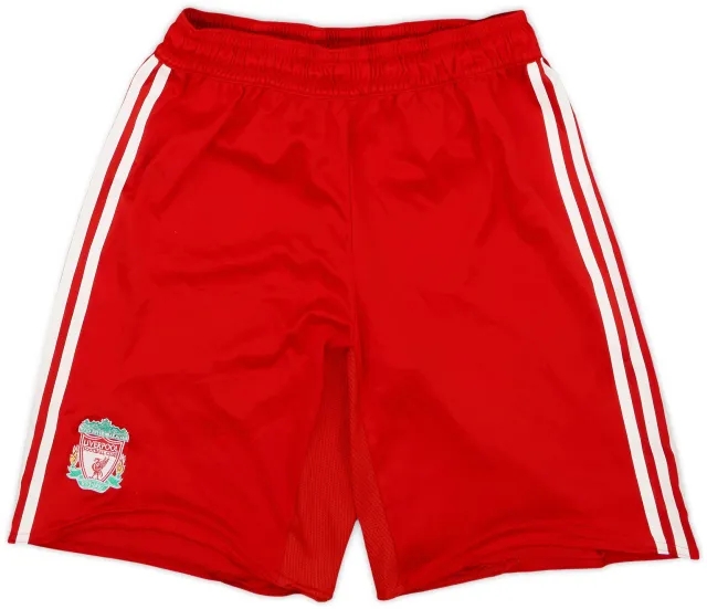 adidas 2008-10 Liverpool Authentic Home Shorts - 6/10 - (S)