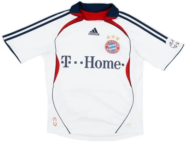 adidas 2006-07 Bayern Munich Away Shirt - 8/10 - (XL.Boys)
