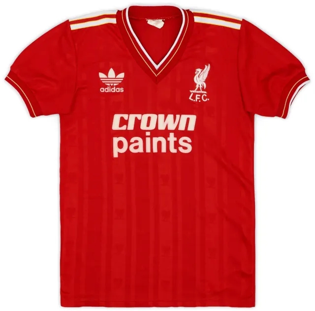 adidas 1986-87 Liverpool Home Shirt - 9/10 - (Y)