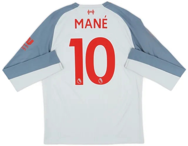 NewBalance 2018-19 Liverpool Third L/S Shirt Mane #10 - 6/10 - (S)
