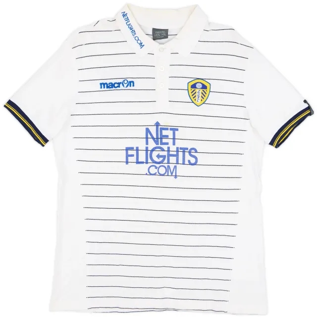 2009-10 Leeds United Macron Polo Shirt - 6/10 - (XL)