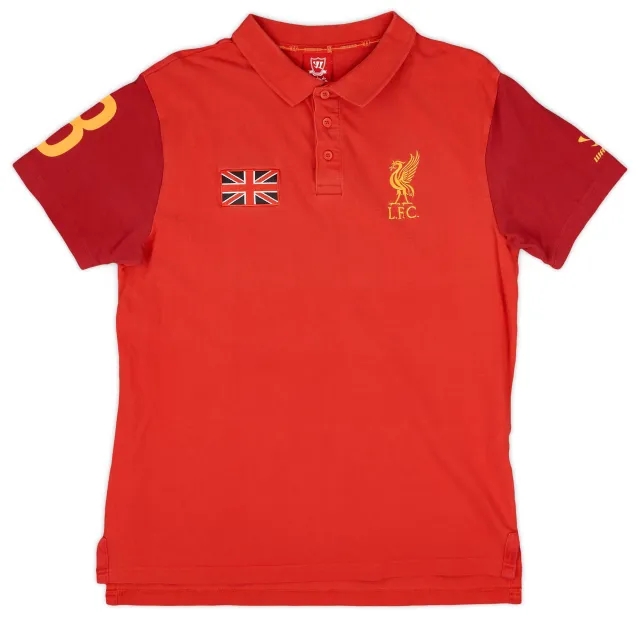 2012-13 Liverpool Warrior Polo Shirt - 9/10 - (L)