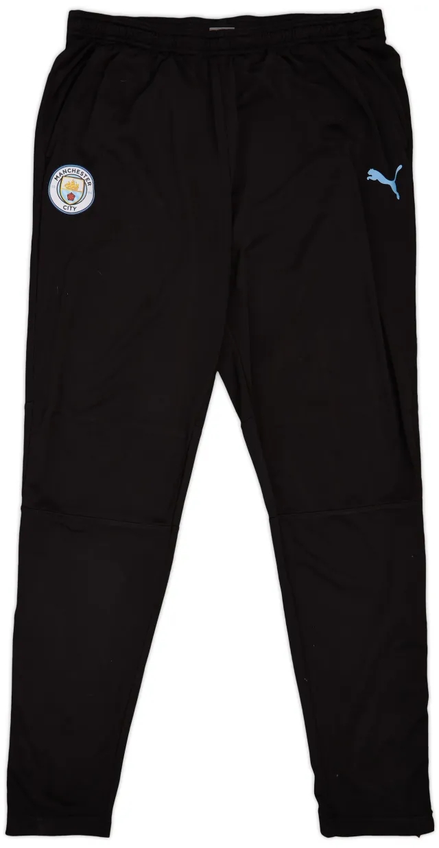 2019-20 Manchester City Puma Track Pants/Bottoms - 6/10 - (XXL)