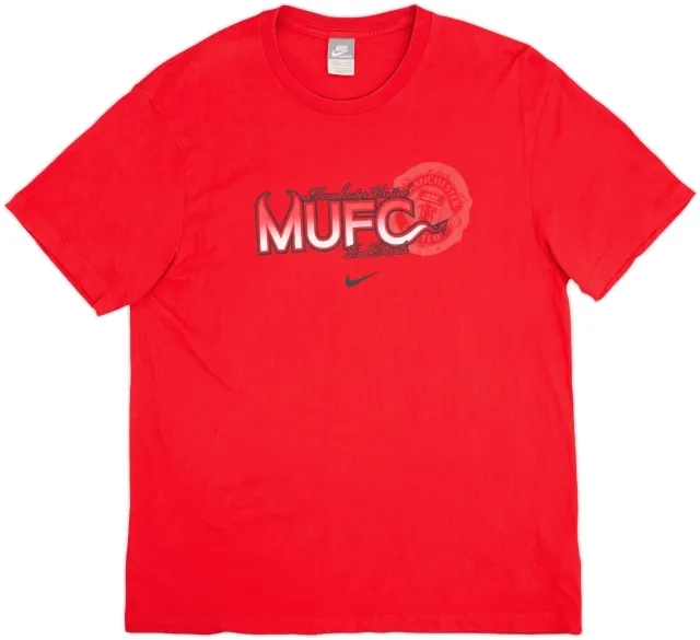 2006-07 Manchester United Nike Training Shirt - 5/10 - (L)