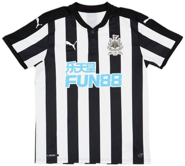 Puma 2017-18 Newcastle Home Shirt - 7/10 - (L)
