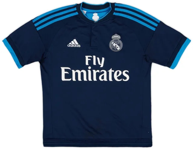 adidas 2015-16 Real Madrid Third Shirt - 7/10 - (L.Boys)