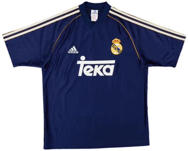 adidas 1998-99 Real Madrid Third Shirt - 9/10 - (XL.Boys)