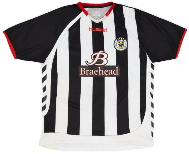 Hummel St Mirren Mens SS Home Shirt 2008/09
