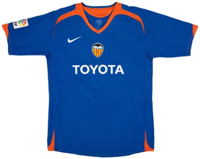 Nike 2005-06 Valencia Away Shirt - 5/10 - (XL.Boys)