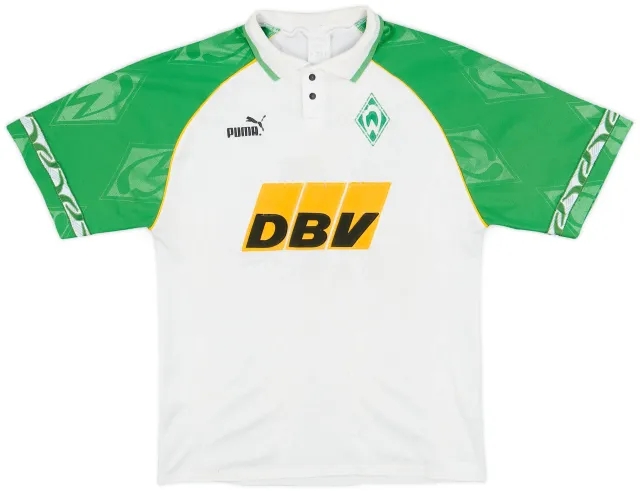 Puma 1995-96 Werder Bremen Home Shirt #10 - 5/10 - (S)