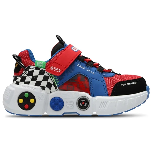 Skechers Game Kicks Unisex Shoes - Blue